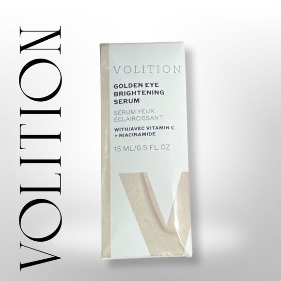 VOLITION Golden Eye Brightening Serum w/ Avec Vitamin C + Niacinamide, Sz. 15 ML - Picture 1 of 4